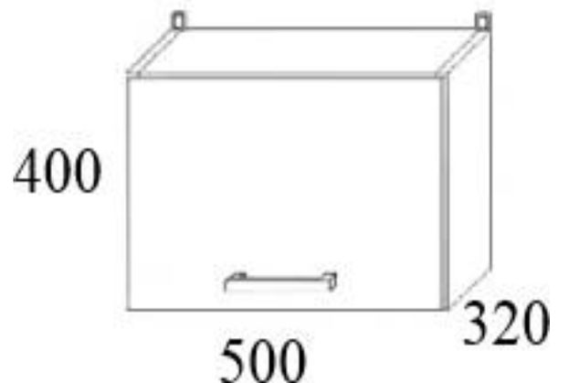 Szafka kuchenna wisząca MKW10 50x32x40h